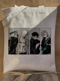Cute Harajuku Y2K Canvas Shopper Bag