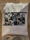 Cute Harajuku Y2K Canvas Shopper Bag
