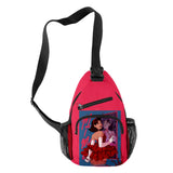 Harajuku 3D Print Chest Bag Oxford Waterproof Crossbody Streetwear Shoulder Bags