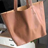Harajuku Large Tote Bag Light Yellow
