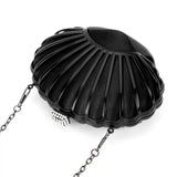 Metal Shell Bag Women Shoulder Handbags Chain Small Phone Money Purse