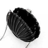 Metal Shell Bag Women Shoulder Handbags Chain Small Phone Money Purse