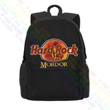 Mordor Cafe Rock Large Capacity Backpack Schoolbag