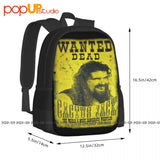 Cactus Jack Pro Wrestling Backpack Large Capacity Softback Sports Bag