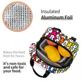 Haring Rainbow Dance Lunch Tote Bag for Women