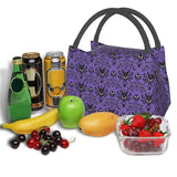 Haunted Mansion Lunch Bag for Women Halloween Ghost Happy Haunts