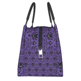 Haunted Mansion Lunch Bag Insulated Women Reusable Tote Office Outdoor Storage