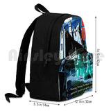Haunted Mansion Ghosts Advertising Print Backpack