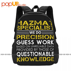 Hazmat Specialist Precision Backpack 3D Printing Clothes Backpacks