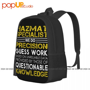 Hazmat Specialist Precision Backpack 3D Printing Clothes Backpacks