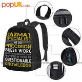 Hazmat Specialist Precision Backpack 3D Printing Clothes Backpacks