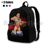 He Man Outdoor Hiking Backpack Climbing Sports Bag