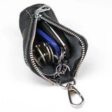 Cowhide Leather Small Bowler Bag Key Pack For Women Men