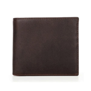 RFID Anti-theft Trifold Wallet Men Short Purse