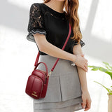 Leather Women Crossbody Bag High Quality Women Handbag Purse