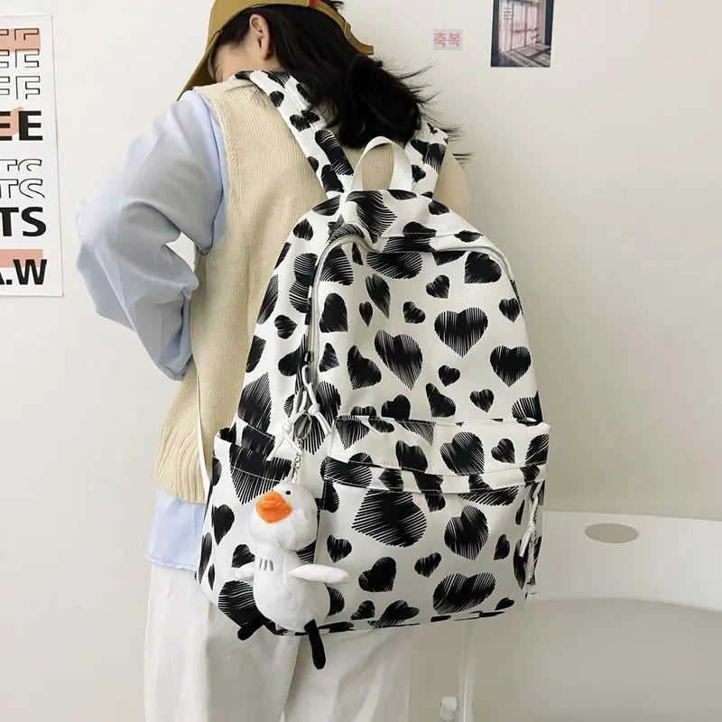 Cartoon Satchel Junior High School Backpack