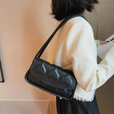 Heart Shape Printing Women's Handbag Shoulder Bag PU Leather