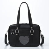 Heart Shape Uniform Bag Japanese Style College Women Girl Compus Anime Single Sh