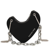 Leopard Print Chain Crossbody Bag for Women Shoulder Clutch Bag