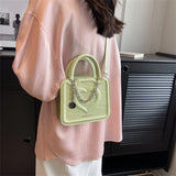Heart-shaped Women' Small Handbags PU Leather Shoulder Crossbody Bags for Women