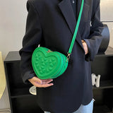 Heart-shaped Women's Crossbody Bag Small Handbag Purse Shoulder Bag