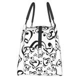 Hearts Music Notes Pattern Lunch Bag And Clef School Lunch Box