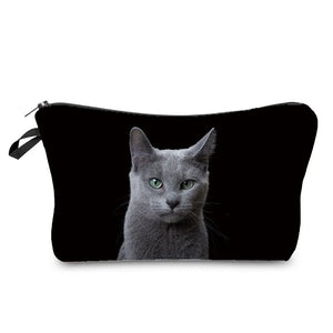 Animal Pattern Makeup Bag Heat Transfer Organizer Pencil Case