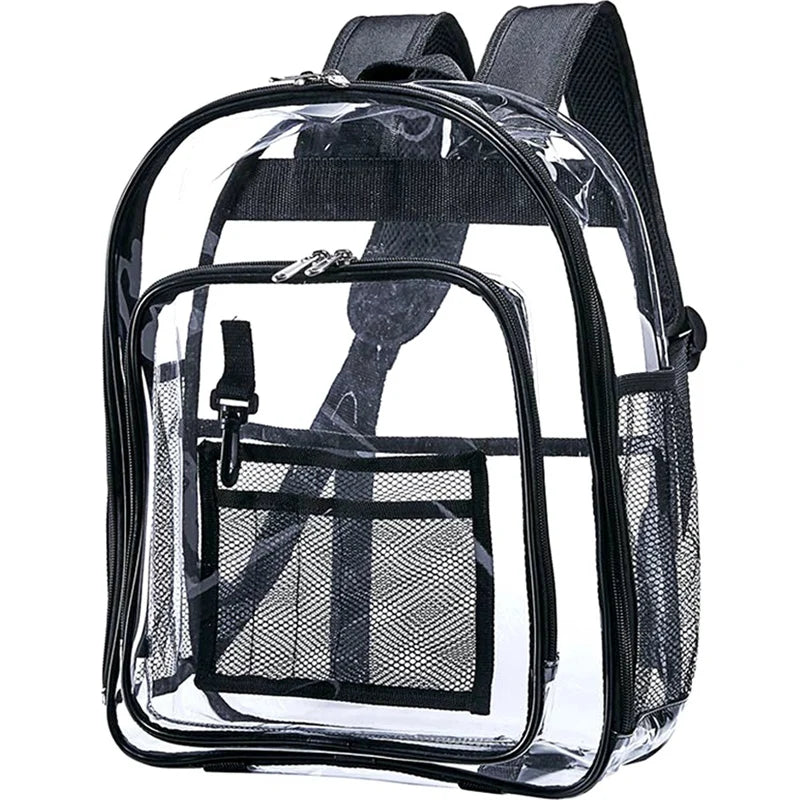 Clear Backpack for Security Check and Travel