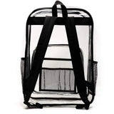 Clear Transparent PVC Backpack for Adults and Students