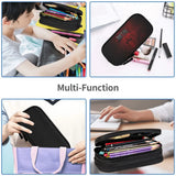 Heavy Metal Pen Box Student School Anime Zipper Pen Bag