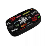 Heavy Metal Pen Box Student School Anime Zipper Pen Bag