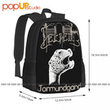 Helheim Jormundgand Xxl Backpack Large Capacity Print Bags For Travel