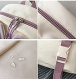 Rabbit Ear Backpack Bag Casual Travel Laptop Rucksack