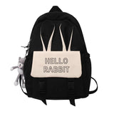 Rabbit Ear Backpack Bag Casual Travel Laptop Rucksack