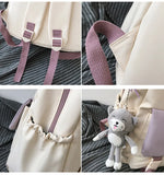 Rabbit Ear Backpack Bag Casual Travel Laptop Rucksack