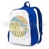 Waterproof Hiking Backpack Camping Travel Sun Amazing Queen B