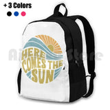 Waterproof Hiking Backpack Camping Travel Sun Amazing Queen B