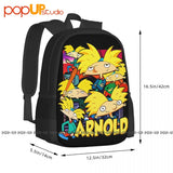 Hey Arnold! Backpack Large Capacity Portable Gymnast Bag