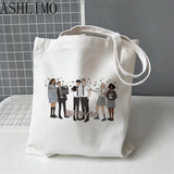 Heartstopper Leaves Women Shopper Bags Shopping Bag Travel Tote Bag