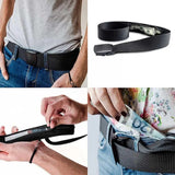 Hidden Cash Anti Theft Waist Belt Travel Waist Packs Belt Bags Wallet Pouch