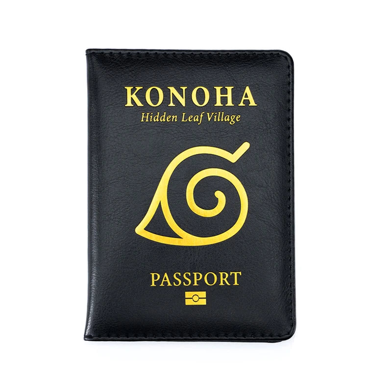 Hidden Leaf Village Passport Cover Travel Case for Passports