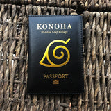 Hidden Leaf Village Passport Cover Travel Case for Passports