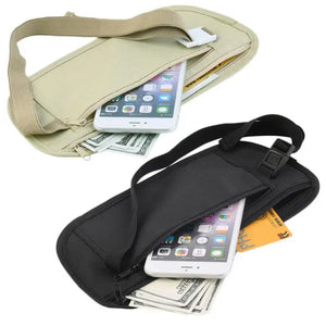Invisible Security Wallet Chest Pack Money Waist Bag