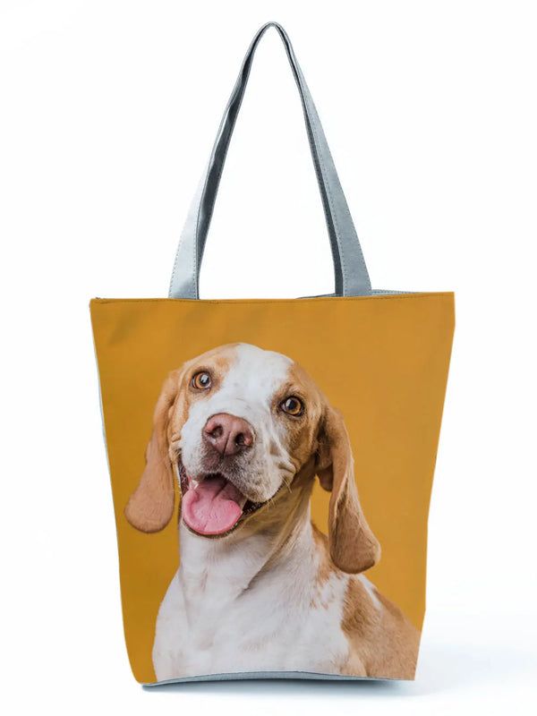 Animal Print Shopper Bag Women Handbags Office Shoulder Bags