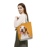 Animal Print Shopper Bag Women Handbags Office Shoulder Bags