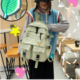 High Capacity Backpack For Female Students Schoolbag