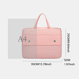 High Capacity Business Briefcase Laptop Document Storage Bag