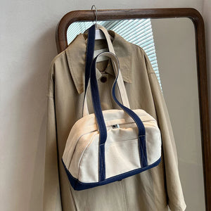 Canvas Shoulder Bags for Women Autumn Handbags Travel Totes