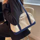 Canvas Shoulder Bags for Women Autumn Handbags Travel Totes