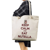 Casual Tote Bag Peanut Butter Print Women Shoulder Handbag